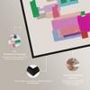 Art Remedy Dreaming of a dream Geometric Modern Color Block Abstract Wall Art Framed - 4 of 4