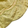 Northlight 48-Inch Golden Scalloped Velvet Christmas Tree Skirt With a Metallic Trim - 2 of 3