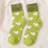 Anna-Kaci Women's 6pk Fuzzy Heart Socks - Plush Mid-Calf Socks for Cozy Lounging & Casual Wear - 3 of 3