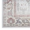 Ivory and Gray Oriental Distressed Non Skid Area Rug - 4 of 4