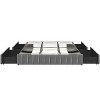 Yaheetech Upholstered Bed Frame Without Headboard With 4 Storage Drawers - 2 of 4