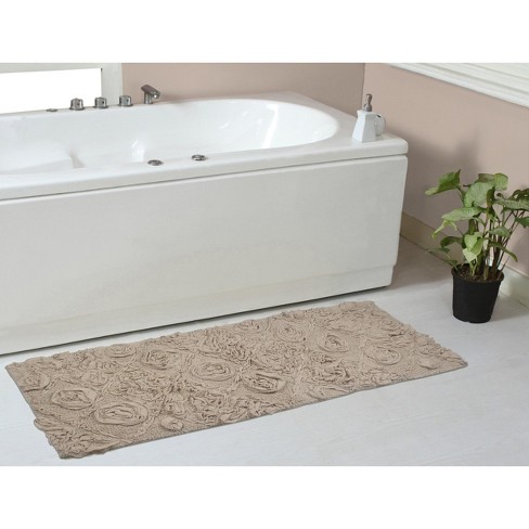 Set Of 4 Modesto Collection Linen Cotton Tufted Bath Rug Set - Home Weavers  : Target