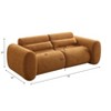 Christopher Knight Home Orvik 79" Modern 3-Seater Boucle Upholstered Sofa with Round Arm - 3 of 4