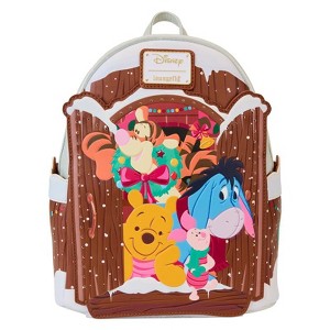 Loungefly Disney Winnie the Pooh & Friends - Christmas Greetings Light Up Mini Backpack - 1 of 4