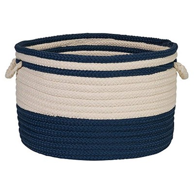 Colonial Mills Bar Harbour Band Basket, 22 by 22 by 14-Inch, Jasmine