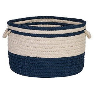 Colonial Mills Bar Harbour Band Basket, 22 by 22 by 14-Inch, Jasmine - 1 of 1