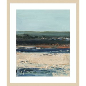 Amanti Art Rich Coastline II by Ethan Harper Wood Framed Wall Art Print - 1 of 4