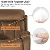 36.00"Electric Power Lift Recliner Chair for Elderly, PU Recliner Chair for Seniors, Home Theater Seating,Living Room Chair (Black PU) - 2 of 4