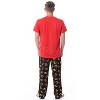 Disney Mens' The Incredibles Logo Sleep Pajama Set Shirt Pants