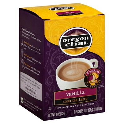 Oregon Chai Vanilla Chai Tea Latte - Case of 6 - 8 PC