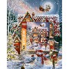 Springbok Christmas Eve Cottage Jigsaw Puzzle - 1000pc - image 4 of 4