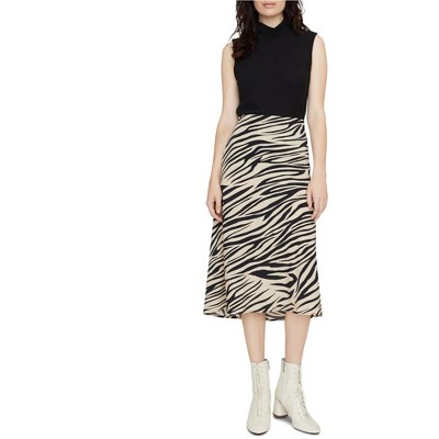 Sanctuary Clothing Womens Animal Print Midi Skirt