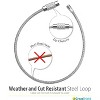 GreatShield 4 Pack Cruise Luggage Tag Holder for Carnival, Princess, Costa, Holland America, P&O & Norwegian Luggage Tags Cruise Ships w/ Zip Seal - 4 of 4