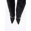 Elva - Black Suede Buckle Strap Knee High Boot (Women) | Prologue Shoes - 3 of 4