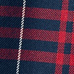 classic navy large plaid