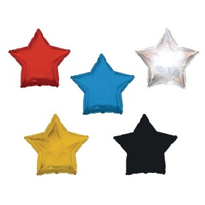 Mylar Star Balloons (Pack of 10) - 1 of 1