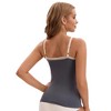 INSPIRE CHIC Women's Lace V Neck Pregnancy Cami with Built-In Bra Maternity Nursing Tank Top for Breastfeeding - 2 of 4