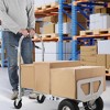 46.5" Aluminum Hand Truck 2 in 1 Folding Dolly Cart 770 lbs Capacity Heavy Duty - 3 of 4