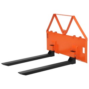 TROPOW 46" Heavy-Duty Tractor Pallet Forks,3200lbs Capacity, Quick Attach Bucket Forks with Hitch Ball,Versatile Loader Forks for Farms,Warehouses - 1 of 4