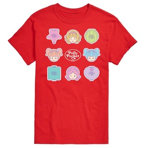 Men's - Polly Pocket - Polly Pocket Grid Short Sleeve Graphic T-Shirt - 1 of 4