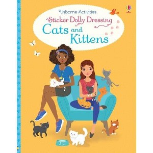 Usborne Sticker Dolly Dressing: Cats and Kittens Activity Book, 3 Years and Up, Paperback, 34 Pages by Fiona Watt - 1 of 3