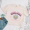 Simply Sage Market S.W.Smiley Cool Mom Flower Boxy Crop Top - 2 of 4