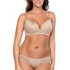 Women's CASEY PLUNGE MOLDED BRA - Parfait - 2 of 3