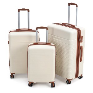 COZONY 20/24/28 in Expandable Luggage Set with TSA Lock, Hard Shell, 3-Step Telescopic Handle, TPU Grip - 1 of 4