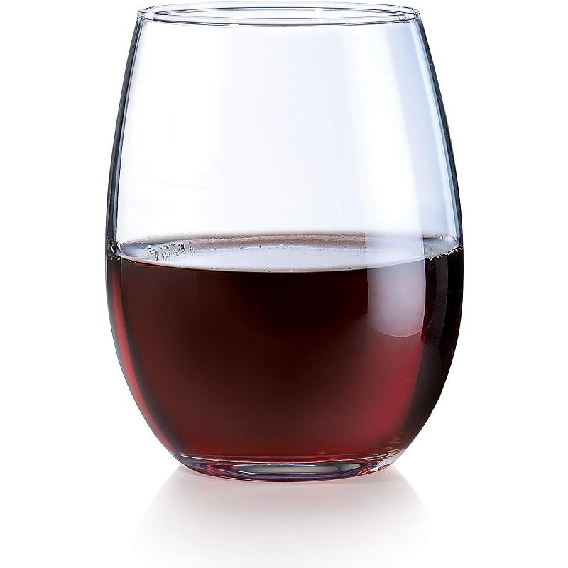 Luminarc Arc International Cachet Stemless Wine Glass, 21 Ounce, Set Of 4, Clear, 4 of 9