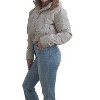 Women's Cropped Puffer Jacket - mono b - 2 of 4