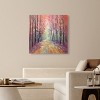Art Remedy Road in Autumn Pastel Color Abstract Wall Art Unframed - 2 of 4