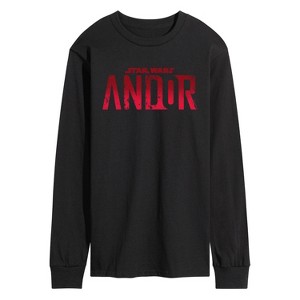 Men's - Star Wars - Andor Logo Long Sleeve Graphic T-Shirt - 1 of 3