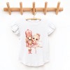 Pink Nutcracker Ballerina - Flutter Sleeve Graphic T-Shirt - 2 of 4
