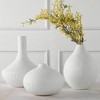 Uttermost Apothecary Satin White Vases, Set of 3 - 2 of 3