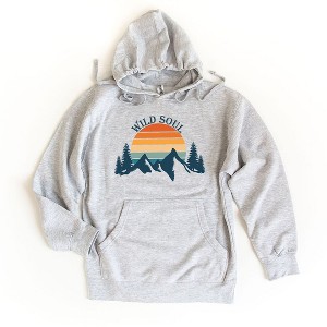 Simply Sage Market Women's Graphic Hoodie Wild Soul Colorful - 1 of 2