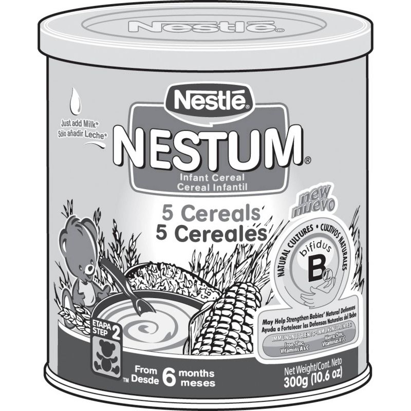 Gerber Nestum Multigrain Baby Cereals - 10.58oz, 5 of 8