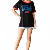 Women's Americana Patriotic Flag Theme USA Short Sleeve Top - HEIMISH USA L - 4 of 4