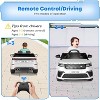 12V Licensed Land Rover Ride-On Car for Kids, Electric Battery Powered Truck with Parental Remote Control, Music, LED Lights, Bluetooth - 3 of 4