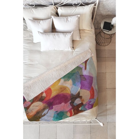 Laura Fedorowicz Beauty in the Connections Fleece Blanket - Deny Designs - image 1 of 2