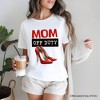 Mom Off Duty T-Shirt, Funny White Tee for Stylish and Empowered Moms| OrnamentallyYou - 4 of 4