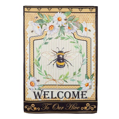 Humble Bee Suede House Flag