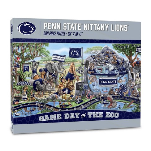 NCAA Penn State Nittany Lions Game Day at the Zoo 500pc Jigsaw Puzzle - image 1 of 3