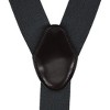 CTM Men's Elastic Y-Back Sleek Swivel Hook Suspenders - 3 of 4
