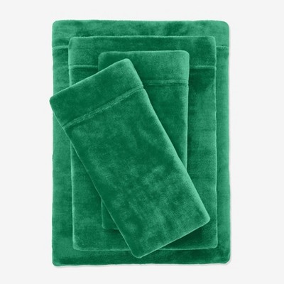 BrylaneHome BH Studio 4 Piece Microfleece Sheet Set