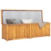 Garden Box Natural Teak Solid Teak Wood 68.9 in x 19.7 in x 21.7 in - 3 of 4