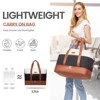 Generic Weekender Bag, Large Travel Duffel Bag with 2 Packing Cubes, Carry on Overnight Bag - 2 of 4
