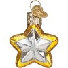Old World Christmas Mini Glass Blown Ornament for Christmas Tree, Star - 3 of 4
