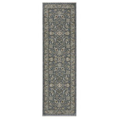 Oriental Weavers Aberdeen 070H1 Blue/ Beige Indoor Area Rug - 2'3" x 7'6"