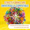 Strictly Briks Toy Building Block Starter Kit For Kids, Clear Colors, 1008 Pieces, 100% Compatible with All Major Brick Brands - 4 of 4