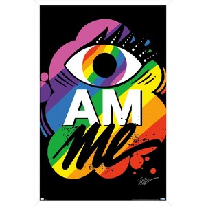 Trends International Jason Naylor - Eye Am Me Framed Wall Poster Prints - 1 of 4